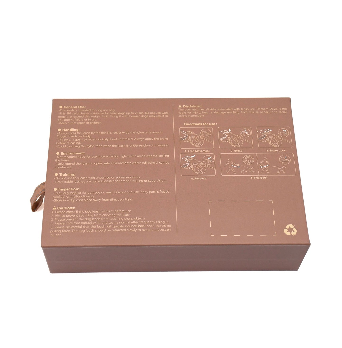 Grounded Mocha Leash